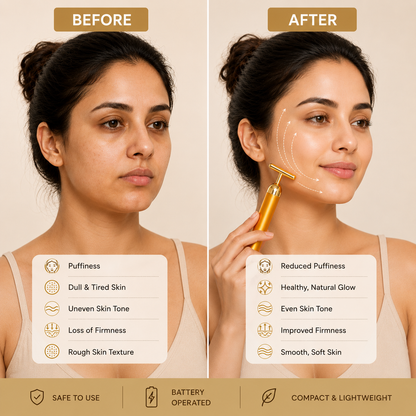 AuraLift™ 24K Golden Face Sculpting Massager
