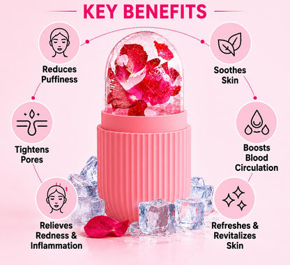 RoseGlow Cooling Face Roller